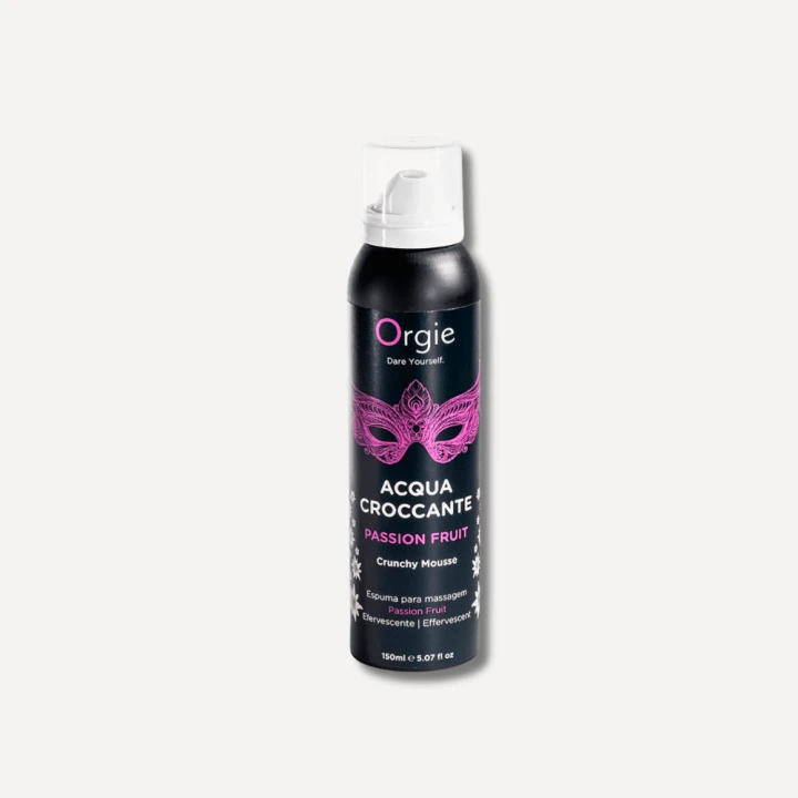 Musująca pianka do masażu Orgie Acqua Croccante Crunchy Passion Fruit 150 ml