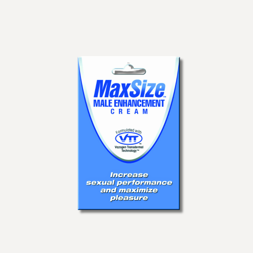 Swiss Navy Krem wzmacniający erekcję MAX Size - Male Enhancement Cream - 0.18 fl oz / 5 ml - Sachet