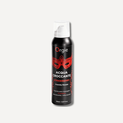 Musująca pianka do masażu Orgie Acqua Croccante Crunchy Strawberry 150 ml