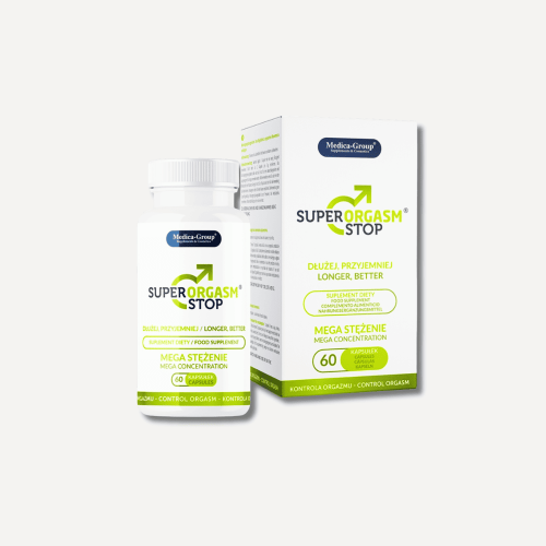 Super Orgasm Stop Tabletki opóźniające przedwczesny wytrysk 60 tabs.
