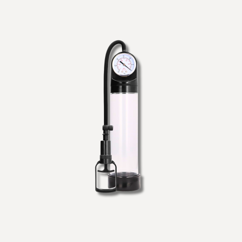 Pompka do penisa Penis Pump with Comfort Pump Gauge 21 x 6cm