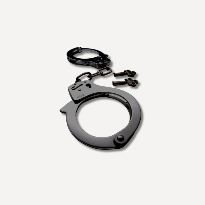 Kajdanki Metal Cuffs Black