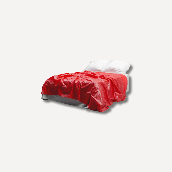 Winylowe Prześcieradło Vinyl Sheet - Red 200 x 230