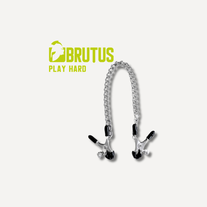 Klamerki na Sutki BRUTUS BITE Heavy Nipple Clamps Silver