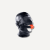 SM hood with gag and Subfull mask Black