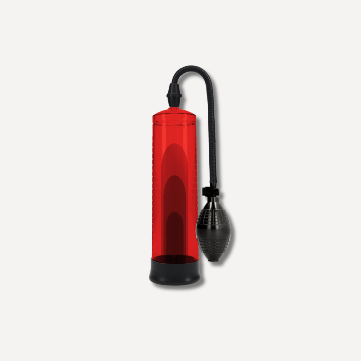 Pompka do penisa Basic Pump 1 - Water Resistant - Red