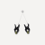 Fort Troff klamerki na sutki Hardwire Hangers - Black/Green