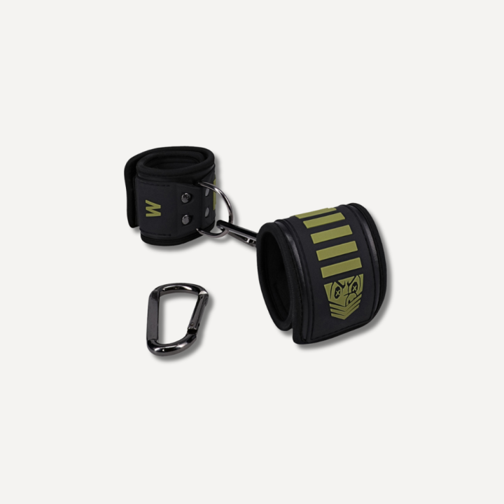Fort Troff kajdanki na nadgarstki Tactical Wrist Cuffs - Black/Green