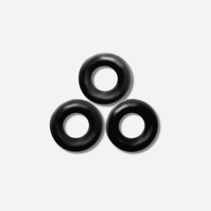 Oxballs Set of 3 Fat Willy Black Cockrings