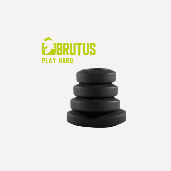 Zestaw BRUTUS Big Bulge - HyperSoft Silicone Cockring Set