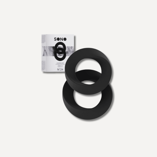 Set of 2 SONO Silicone Cockrings