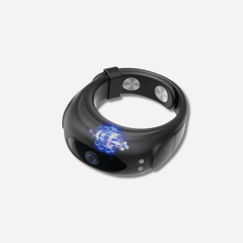 Wibrujący Pierścień Erekcyjny Adjustable Vibrating Cockring Watch Dick 10 vibrations