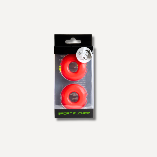 Sport Fucker Stacker Rings 2-Pack Red