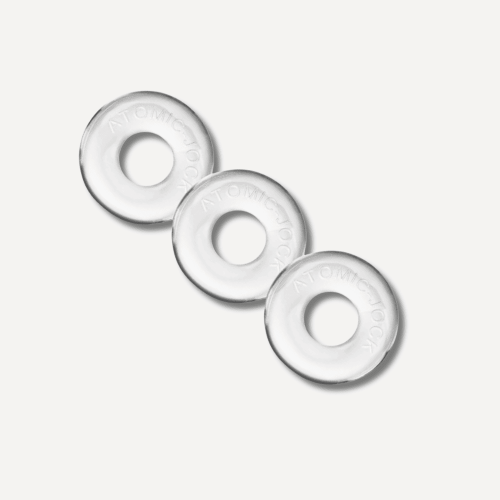 Oxballs cockrings Pack of 3 mini transparent