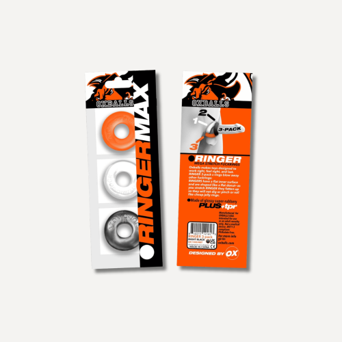 Zestaw Oxballs RINGER MAX 3-Pack Cockrings Hazzard