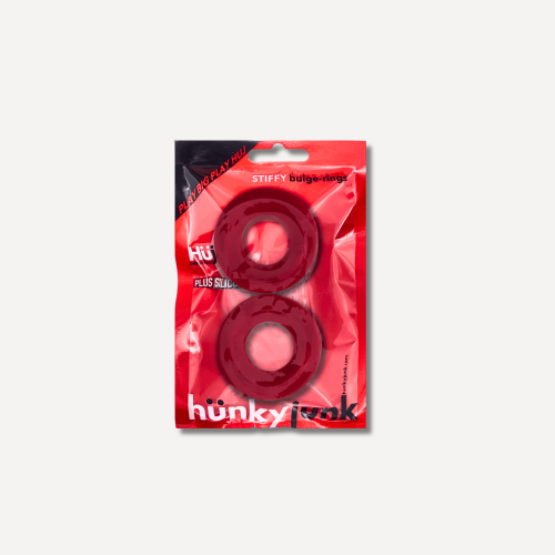 Hünkyjunk - C-Ring 2-pack Stiffy - red