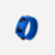 Cocky Blue Leather Cockring