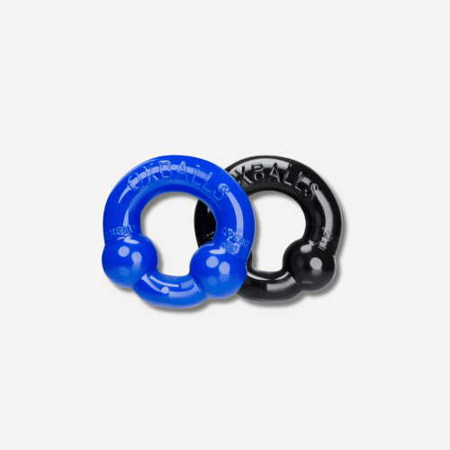 Oxballs Pack Ultraballs Black-Blue Cockrings