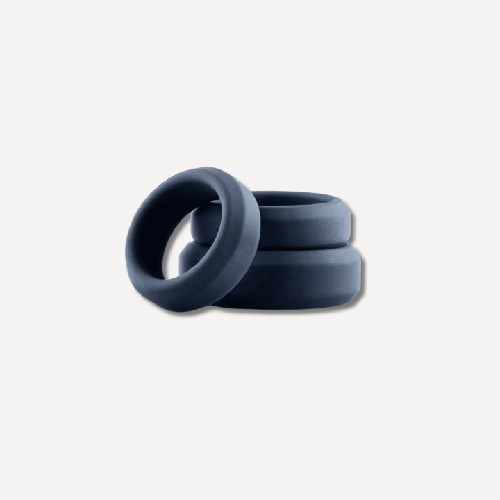 Zestaw trzech pierścieni erekcyjnych Set of 3 Boners silicone cock rings