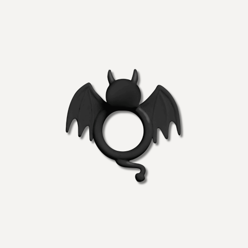 Pierścień wibrujący nietoperz BadBat - Cockring