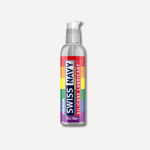 Swiss Navy Siliconebased Lubricant - 4 fl oz / 118 ml - Pride Edition