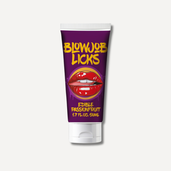 Lubrykant do sexu oralnego Blow Job Licks - Passionfruit - 1.7 fl oz / 50 ml