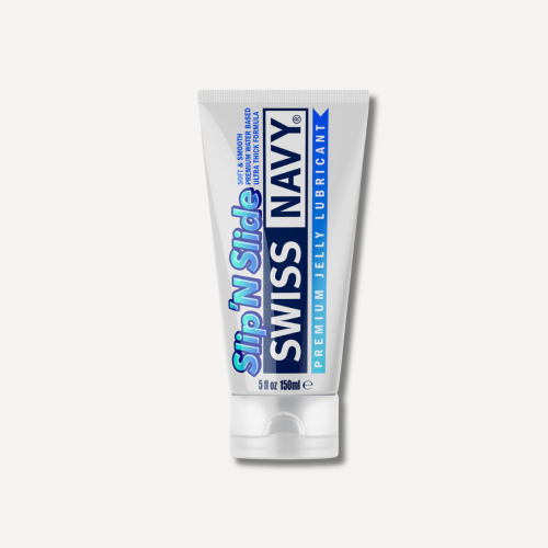Swiss Navy Slip'N Slide - Soft and Smooth Premium Waterbased Ultra Thick Jelly Lubricant - 5 fl oz / 148 ml