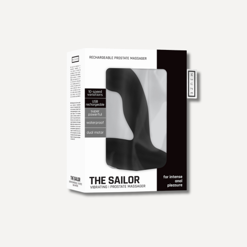 The Sailor - Vibrating Prostate Stimulator - Black