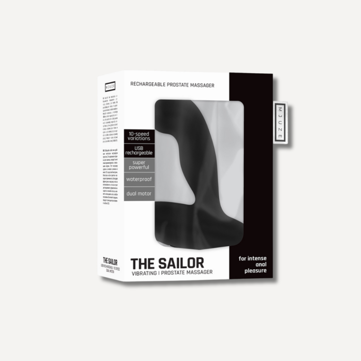 The Sailor - Vibrating Prostate Stimulator - Black