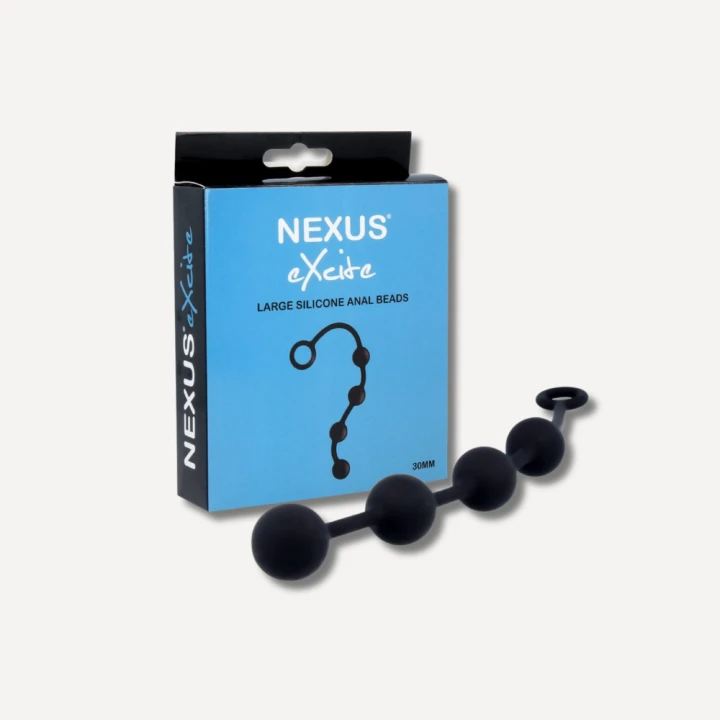 Kulki analne Excite L Nexus 30mm Black Analog Rosary