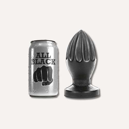 Korek Analny Plug AB31 Citrus All Black 11 x 5.5cm