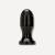 Prowler Red Ribbed Plug - Black