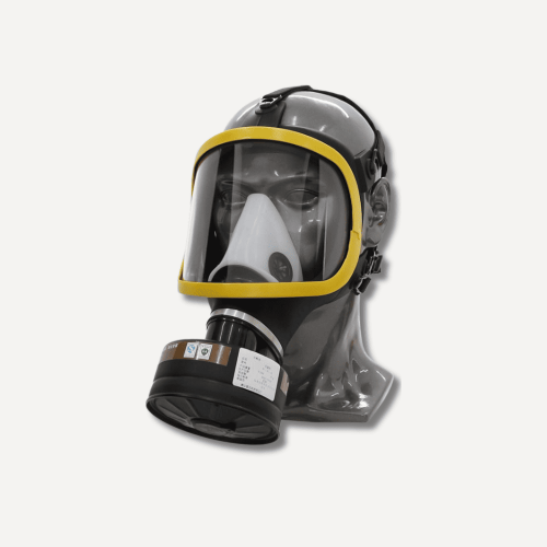 Show Max gas mask Black-Yellow Maska gazowa Czarno-Żółta