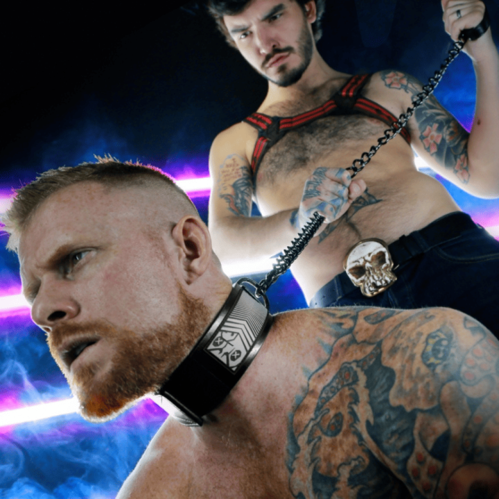 Fort Troff smycz + obroża Tactical Collar and Leash - Black/Green