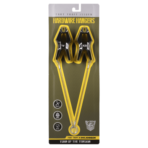 Fort Troff klamerki na sutki Hardwire Hangers - Black/Green