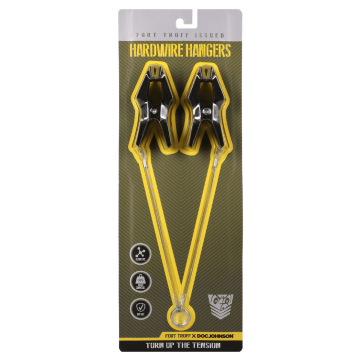 Fort Troff klamerki na sutki Hardwire Hangers - Black/Green