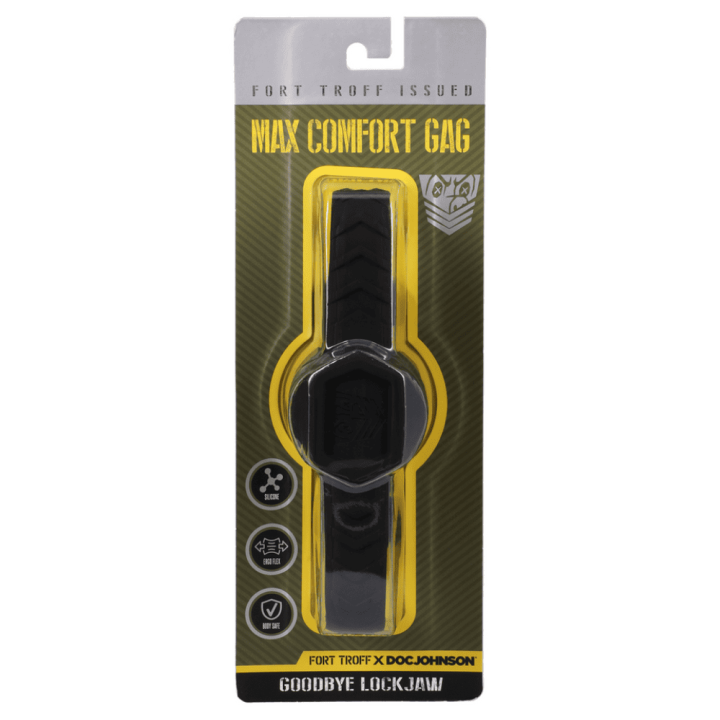 Fort Troff Knebel Max Comfort Gag - Black