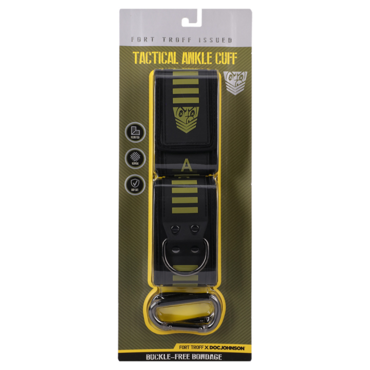 Fort Troff kajdanki na nogi Tactical Ankle Cuffs - Black/Green