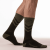 Locker Gear Padlock Knee High Sock Khaki