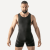 Locker Gear Open Access Singlet Black