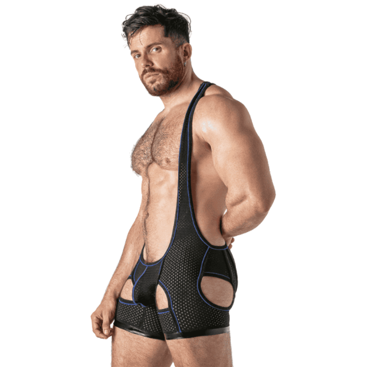 Locker Gear Singlet z suwakiem Zip Singlet Blue