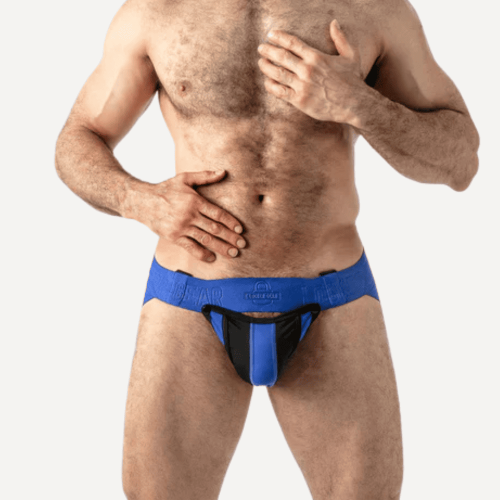 Locker Gear Open Access Jockstrap Blue