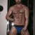 Locker Gear Wide Waistband Jockstrap Blue
