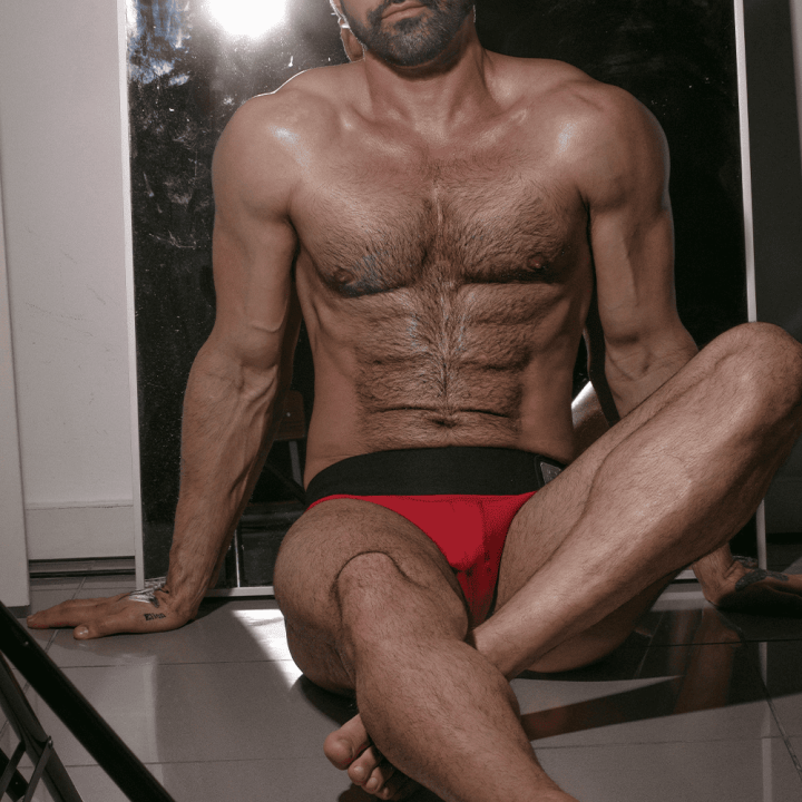 Locker Gear Wide Waistband Jockstrap Red