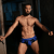 Locker Gear Open Access Jock Brief Blue