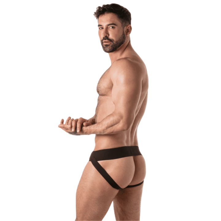 Locker Gear Wide Waistband Jockstrap Black