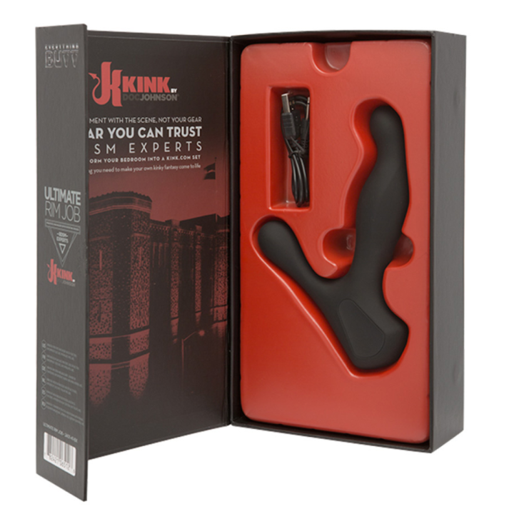 Silicone Prostate Massager with Rotating Edges