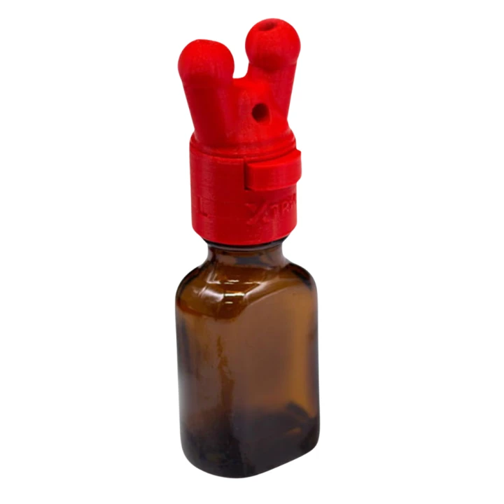 Adapter do poppersa XTRM Sniffer Leakproof Red L