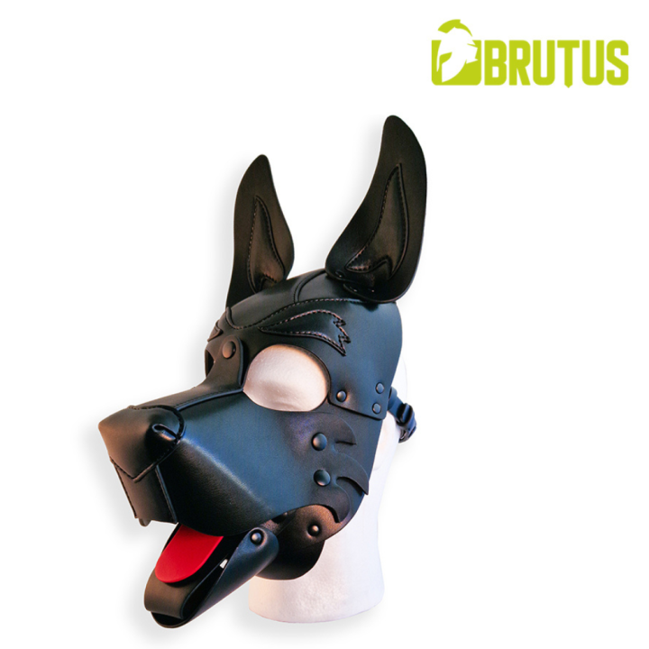 BRUTUS Vegan Pup Hood Black-Black