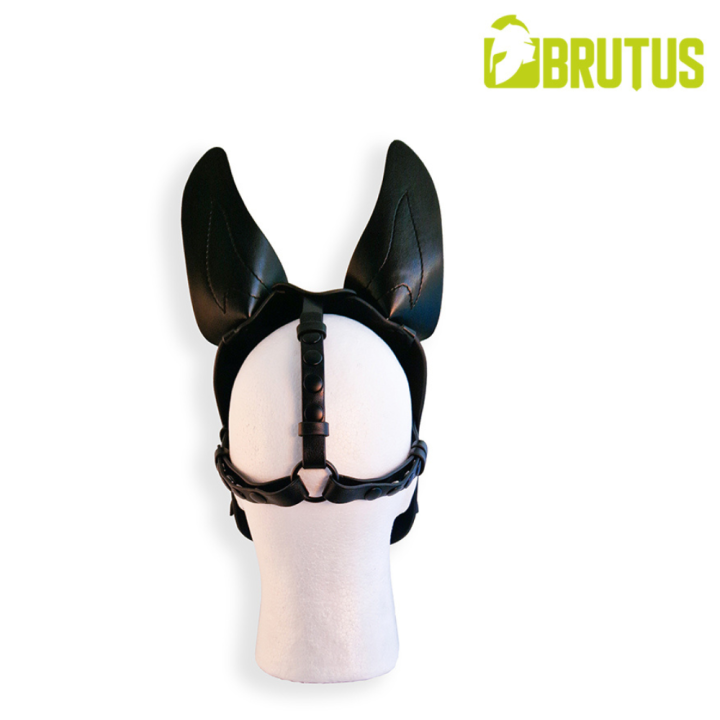 BRUTUS Vegan Pup Hood Black-Black